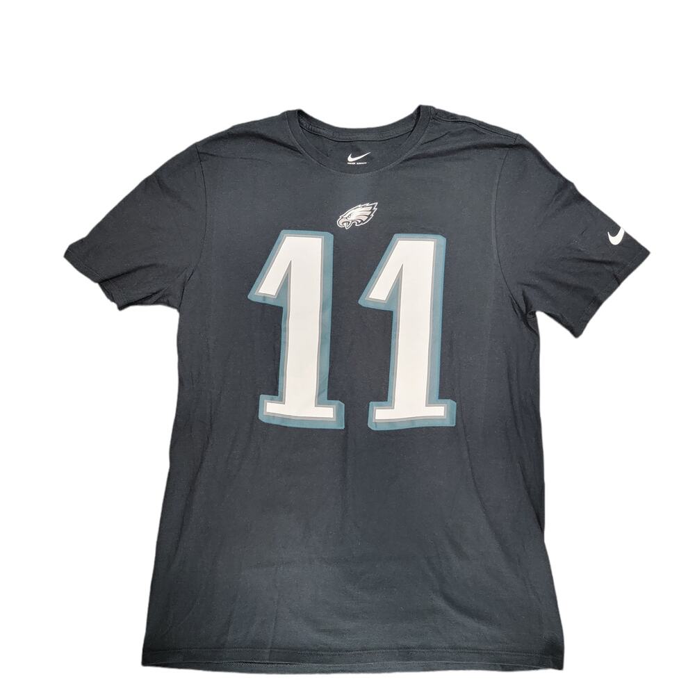 Nike Philadelphia Eagles Carson Wentz #11 NFL Nike Tee‎ Shirt Mens Large